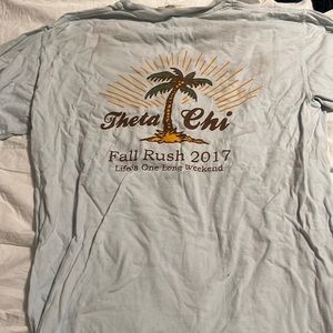 Theta Chi Fraternity Rush Weekend T-Shirt
